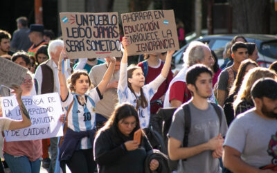 CUARTA MARCHA DE LAS UNIVERSIDADES POR EL FINANCIAMIENTO