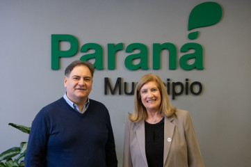 Rosario Romero recibió al ministro de Seguridad bonaerense para intercambiar experiencias de gestión