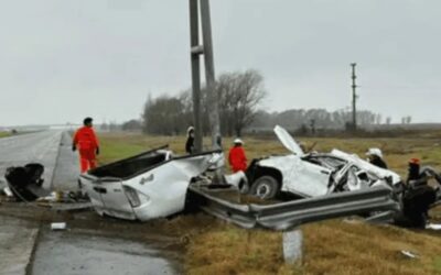 Accidente fatal en la autopista Córdoba-Rosario: murieron tres personas y una quedó grave