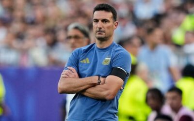 Así fue la reacción de Lionel Scaloni al gol de Mac Allister