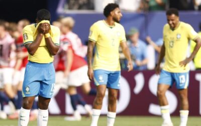 Batacazo en Nueva Jersey: Noruega le ganó 2-1 a Brasil con dos golazos de Haaland y pasó a cuartos