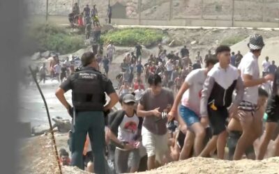 Cómo fue la irrupción de los migrantes marroquíes en Ceuta: “No se puede soportar una situación tan crítica”