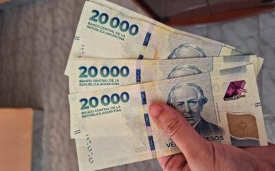 El Gobierno importará 400 millones de billetes de $20.000 desde China