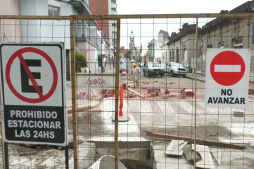 El Municipio pidió a la provincia acortar plazos para la culminación de la obra de desagües que afecta el tránsito en el centro