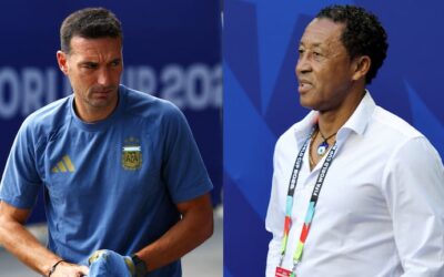 El regalo especial que el DT de Cabo Verde le dio a Lionel Scaloni antes del partido