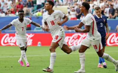 En el partido con más goles del Mundial, Inglaterra le ganó 6-4 a Francia para quedarse con el tercer puesto
