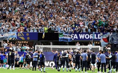 Lo que no se vio del festejo de la Selección: del rol inesperado de Nico Paz al pedido de Messi antes de dejar la cancha