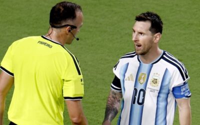 “No faltes el respeto”: el enojo de Messi con el árbitro luego de un reclamo