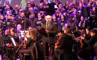 “Pinceladas de Rock” recreó clásicos nacionales en espectáculo coral y sinfónico: videos