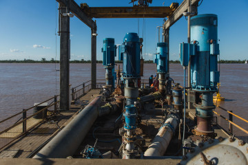 Por trabajos en Toma Nueva, puede verse afectada parcialmente la distribucón de agua potable