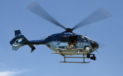 Se estrelló en San Juan un helicóptero que participaba de trabajos contra los incendios forestales