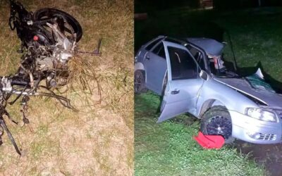 Un futbolista de 18 años murió tras chocar en moto contra un auto en Chaco