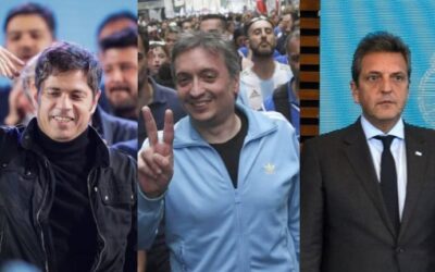 Axel Kicillof, Máximo Kirchner y Sergio Massa se reunieron para buscar una posición común frente a la intención del Gobierno de eliminar las PASO