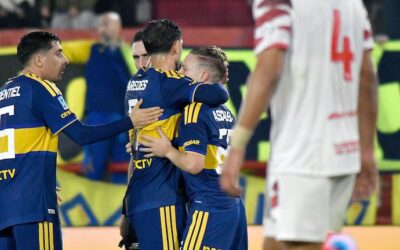Boca consiguió su primer triunfo del Torneo Clausura: le ganó 1-0 a Estudiantes en la cancha de Huracán