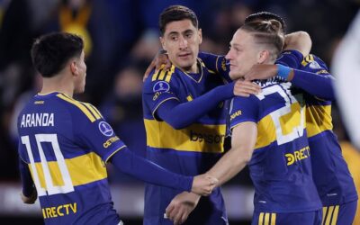 Boca dio vuelta el marcador y le ganó 3-1 a Recoleta de Paraguay por la Copa Sudamericana