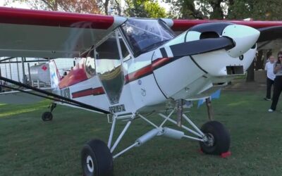 Construyó un avión en su taller de Paraná Campaña y proyecta hacer un biplano de cabina abierta