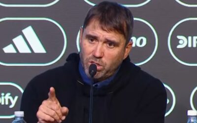 Eduardo Coudet se enojó con un periodista luego de la victoria de River: “No te lo voy a permitir”