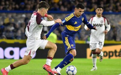 En su regreso a la Bombonera, Boca empata con Lanús y busca volver a ganar en el Torneo Clausura