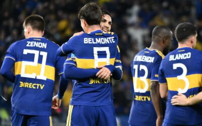 En su vuelta a la Bombonera, Boca logró un triunfo agónico 1-0 ante Lanús y se metió en puestos de clasificación a playoffs
