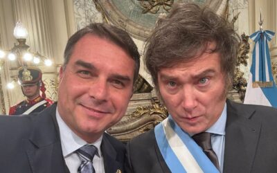 Flávio Bolsonaro se sumó al conflicto entre Milei y Lula: la respuesta del mandatario argentino