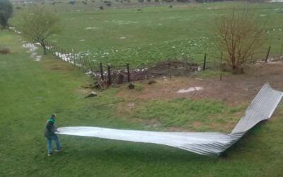 Fuerte granizada causó graves daños en General Campos: “Nunca habían visto una pedrada así”
