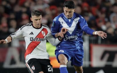 River no pudo sostener la ventaja y empató 2-2 con Vélez en el Monumental