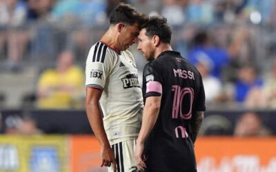 Sancionaron a Lionel Messi por un polémico episodio con un rival durante el empate de Inter Miami ante Philadelphia Union