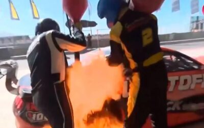 Turismo Carretera: un incendio durante la recarga de nafta en boxes generó tensión