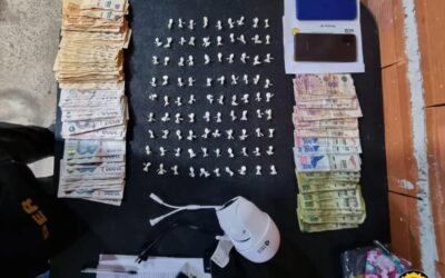 Concordia: secuestraron más de $4 millones y cocaína fraccionada durante cuatro allanamientos