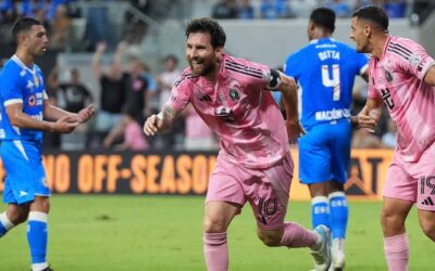 El Inter Miami de Lionel Messi le ganó 2-0 a Cruz Azul y se consagró en la Campeones Cup