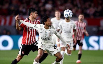 Estudiantes empató 1-1 con Corinthians y definirá la llave de Copa Libertadores en Brasil