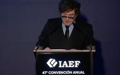 Javier Milei, ante empresarios: “La expansión de las exportaciones nos permite jugar en geopolítica y avanzar en el reclamo por Malvinas”
