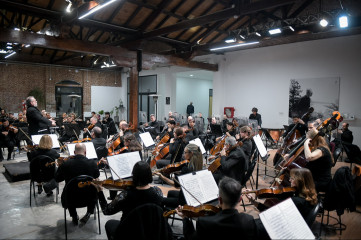 Una sala colmada acompañó la presentación de la Orquesta Sinfónica de Entre Ríos en el Juan L. Ortiz