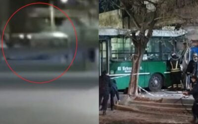 Video: así fue el accidente en el que murió un colectivero tras chocar contra una casa en Temperley