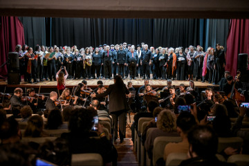 Con un concierto de orquesta y coro, concluyó la segunda edición de la Capacitación para Coreutas